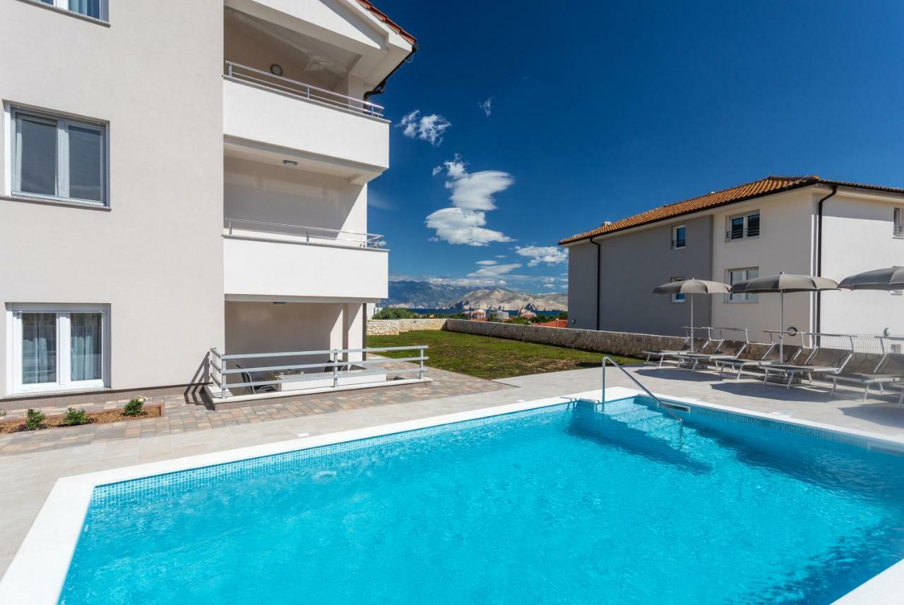 Apartments Mateo 2 Baska  Bagian luar foto